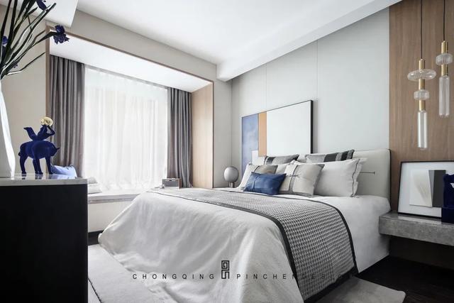 115㎡现代，简约舒适的空间，稳重端庄的家具，舒服又高级