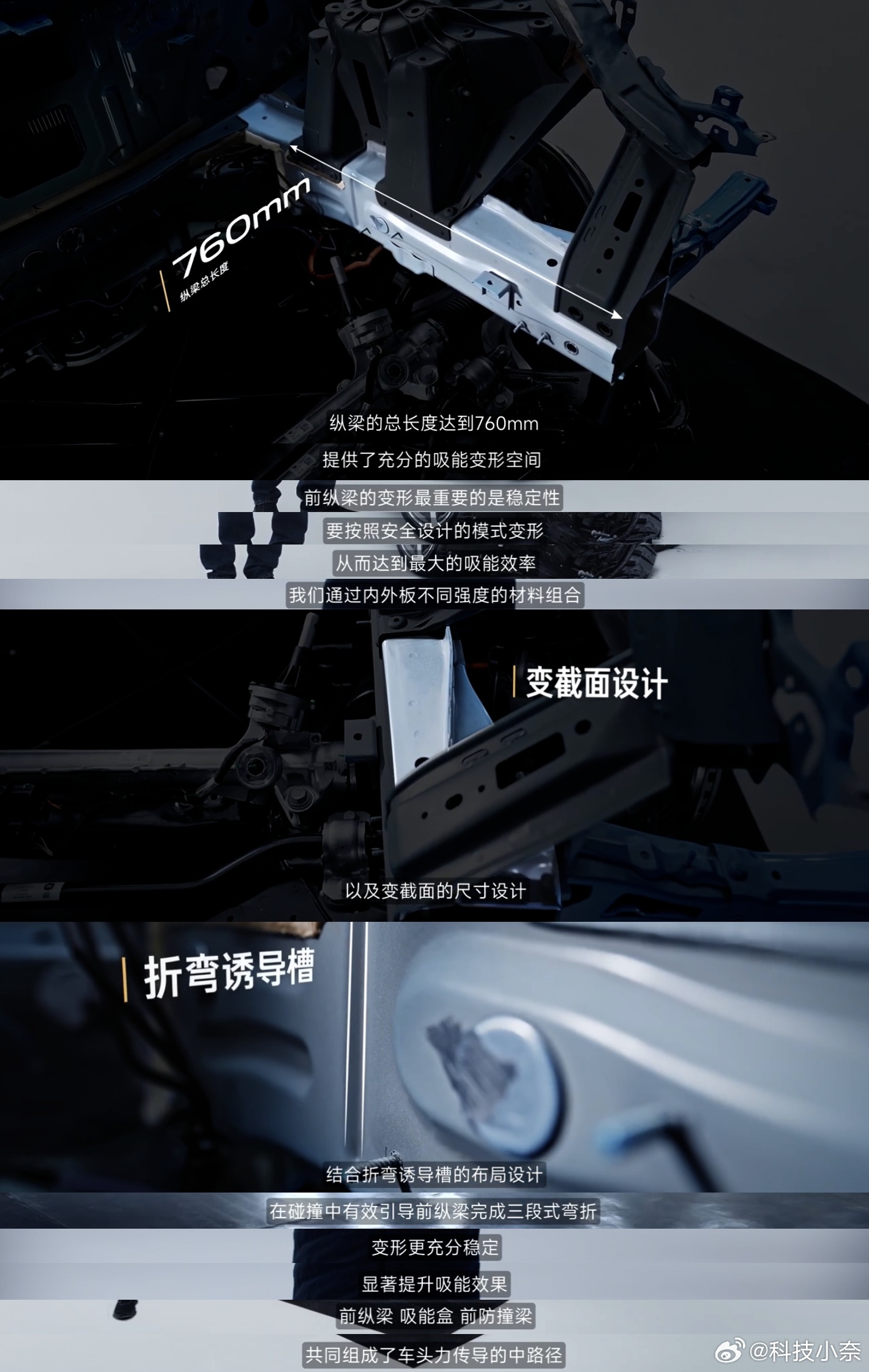 小米发布新一代SU7拆解视频小米这波新一代 SU7 的安全拆解视频直接把电动轿车