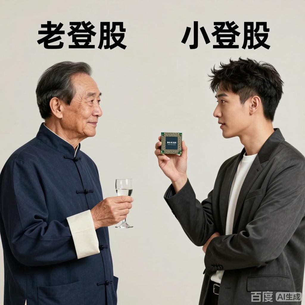 股市小登涨上天，老登掉下海，实际上也就是观念带来的财富再分配。那些固守旧思维、依