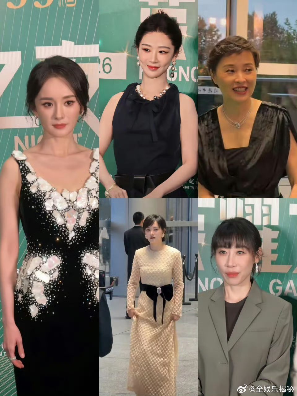 白玉兰视后 吴越 孙俪：飞天视后、金鹰视后×2、白玉兰视后×2 百花新人奖任素汐