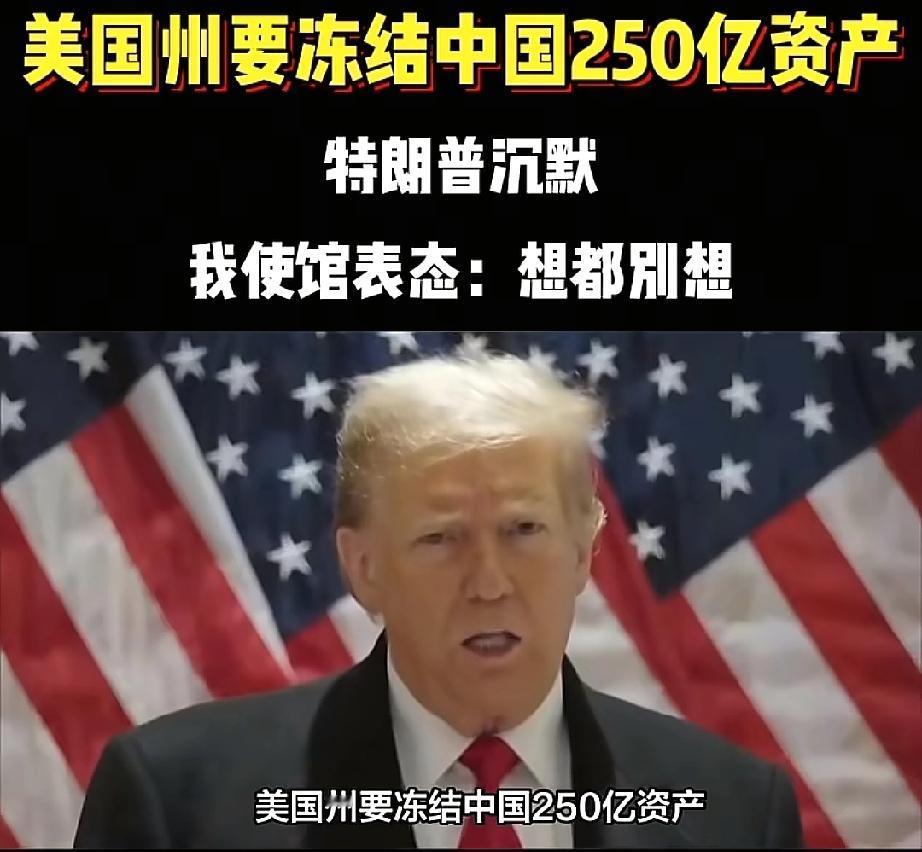 美国密苏里州
突然要冻结熊猫的250亿美元资产？
这做法简直是胡闹！特朗普政府面