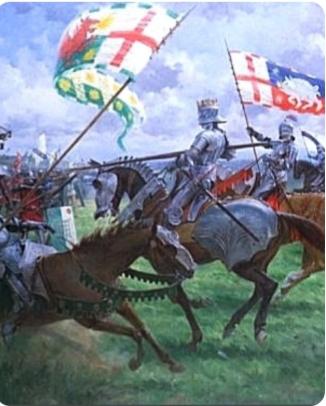 “玫瑰战争”
在英格兰历史的长河中，有一段血腥而纷繁复杂的内战被后人称作“玫瑰战