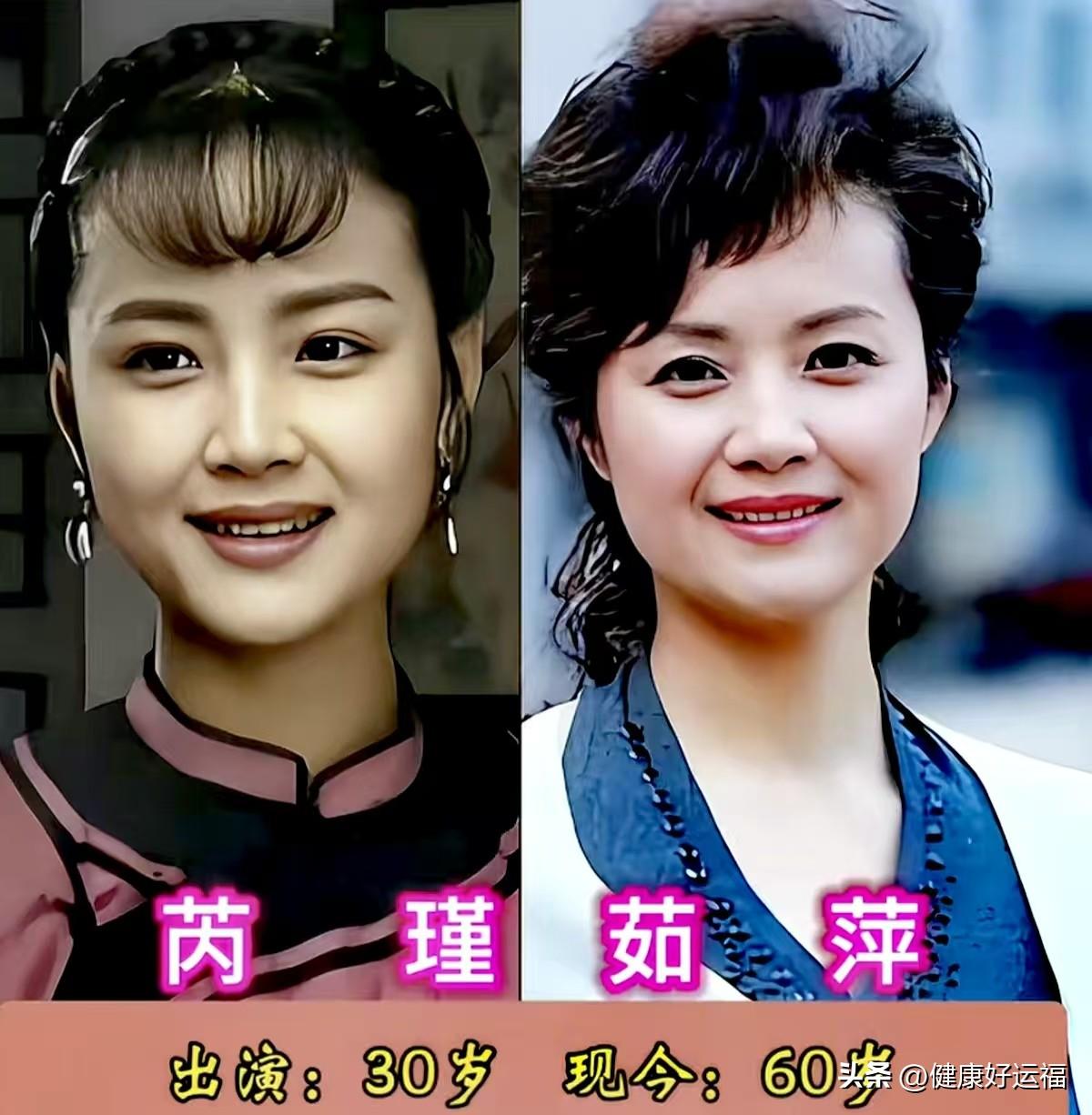 《胡雪岩》扮演者，时隔多年今昔对比。
陈道明的儒雅蜕变、朱时茂的熟悉身影、茹萍的