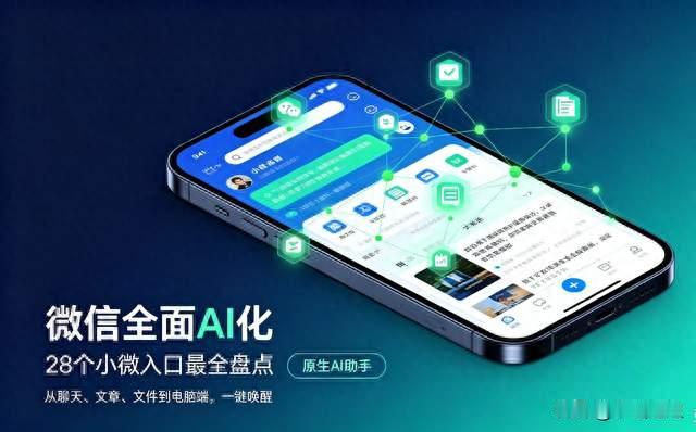 微信全面 AI 化，28个小微入口最全盘点