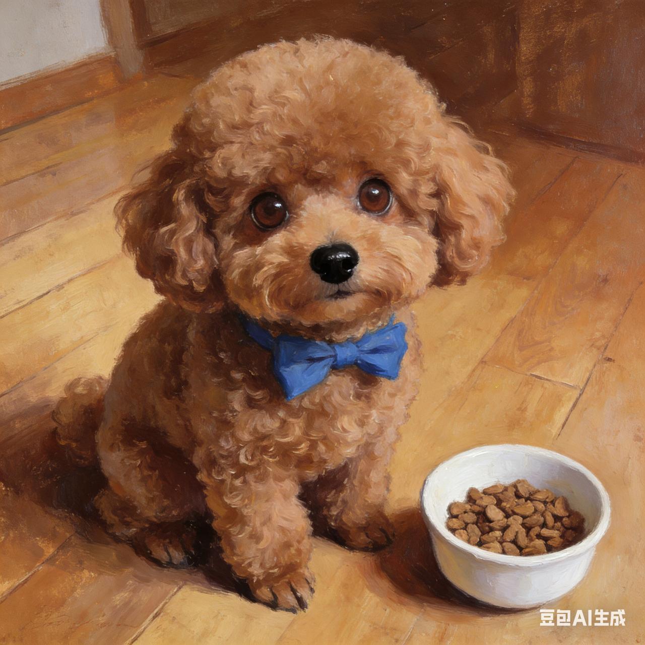 我刚刚把我家的小狗带出来散步，对面有一只狗看到我家的小狗立即冲出来对它汪汪叫。