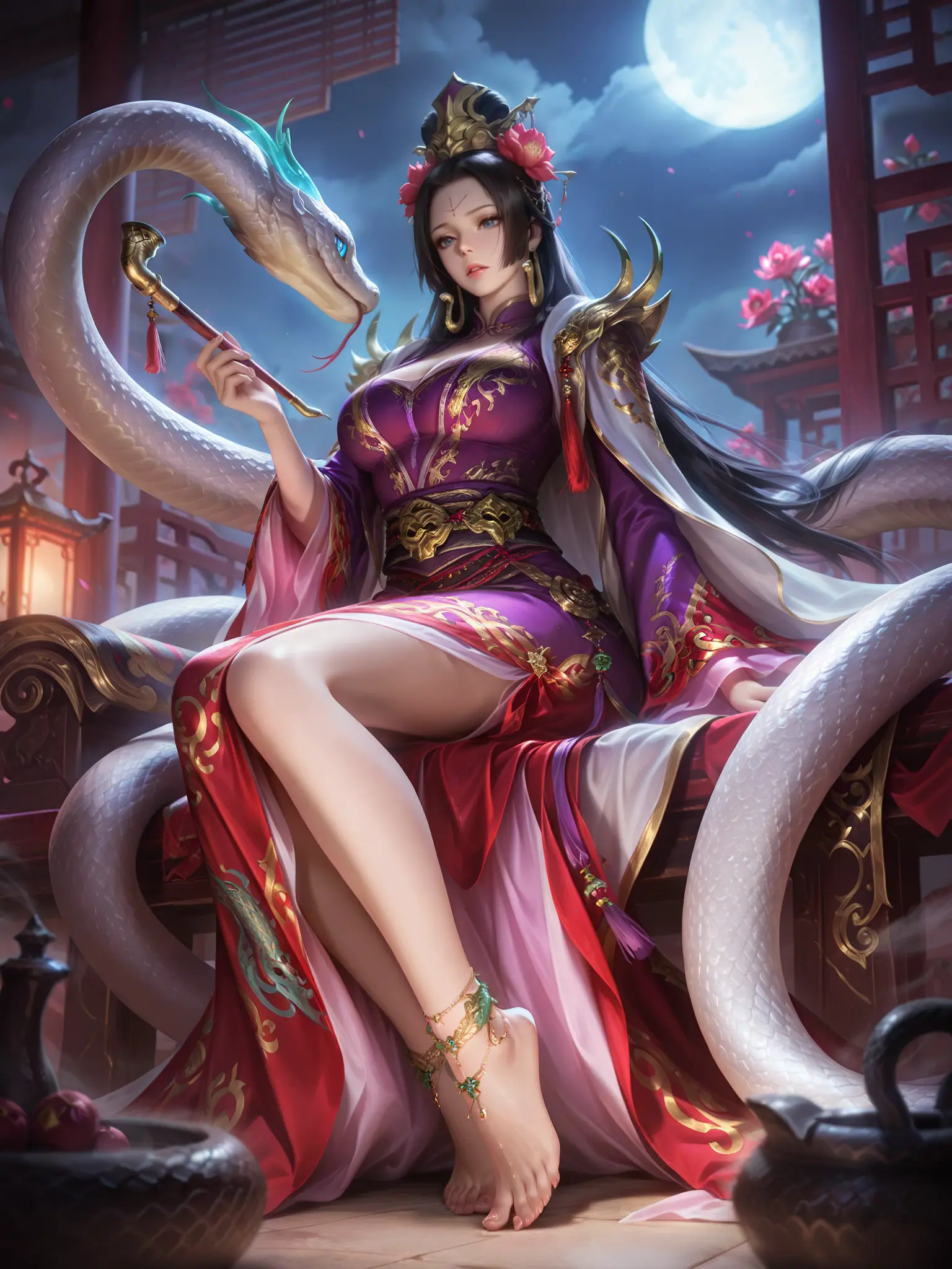 one piece古风四姐妹。