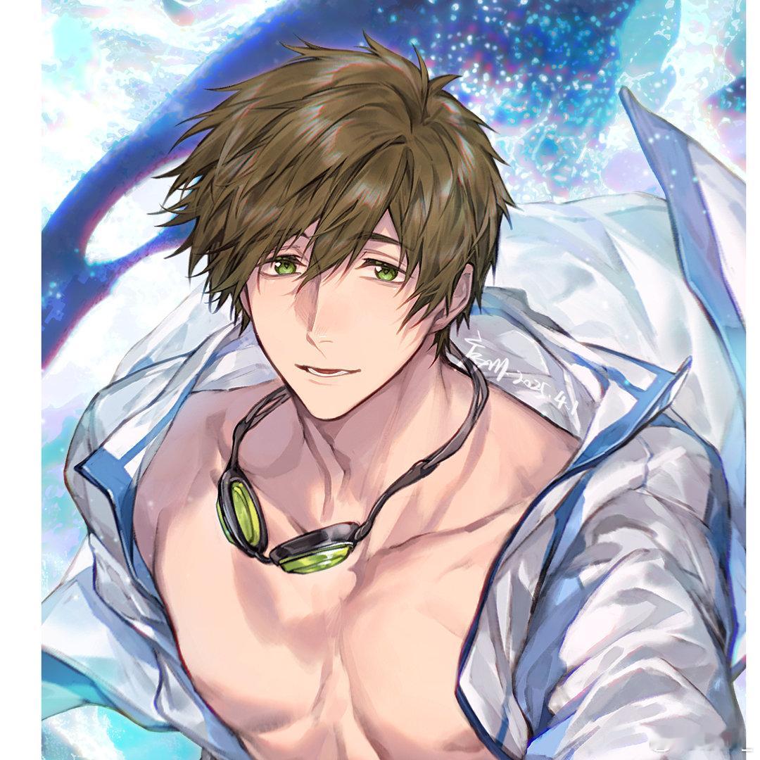 free!男子游泳部[超话]橘真琴 天使降临到你身边💚 ​​​