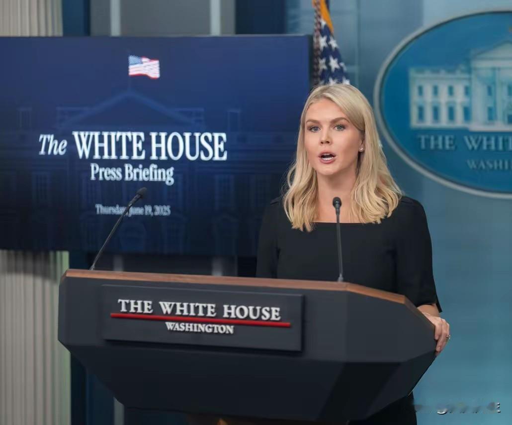 白宫传来消息！
4月9日，白宫新闻秘书莱维特在记者会上放出了一个重磅消息：美国和