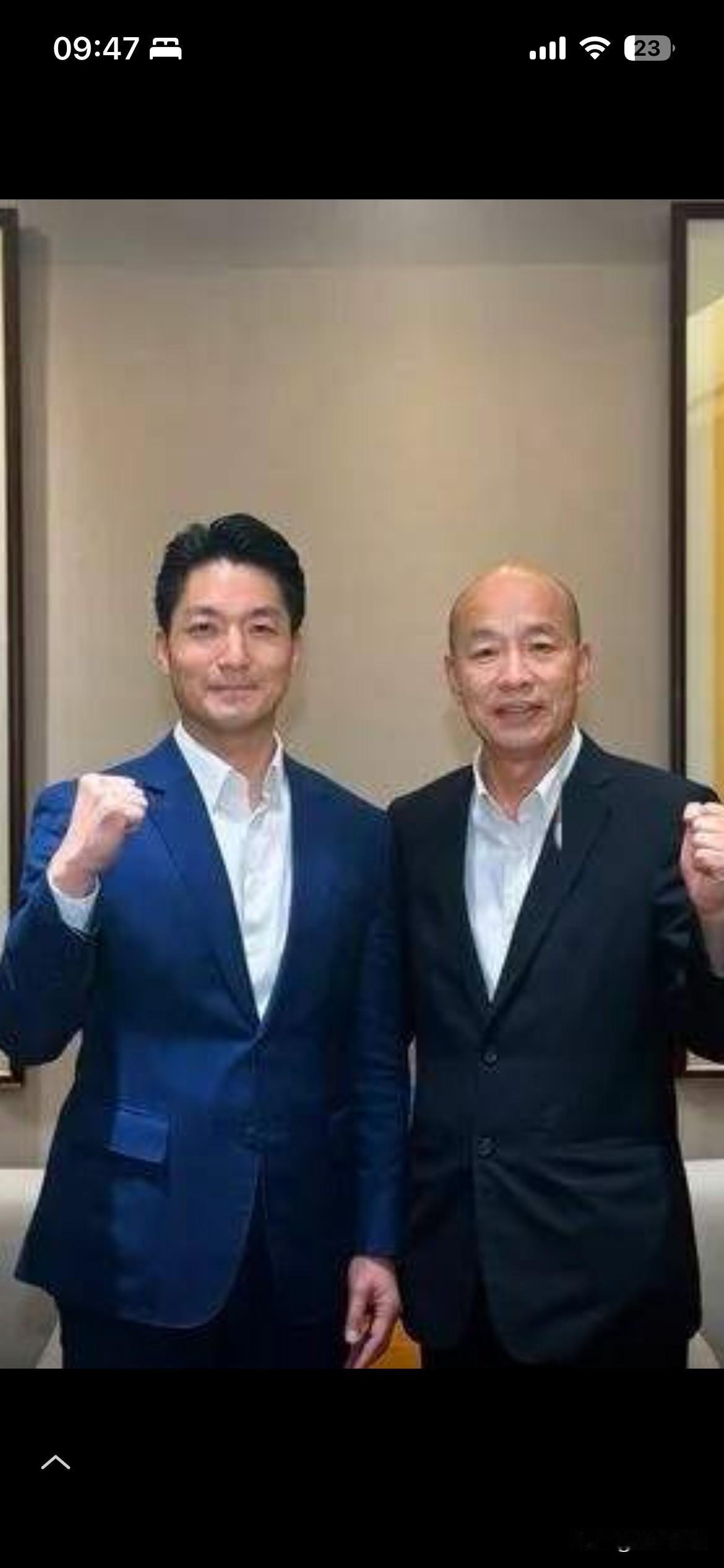 韩国瑜答应蒋万安上凯道
其影响力超过了郑丽文？

蒋万安拜会了“立法院”院长韩国