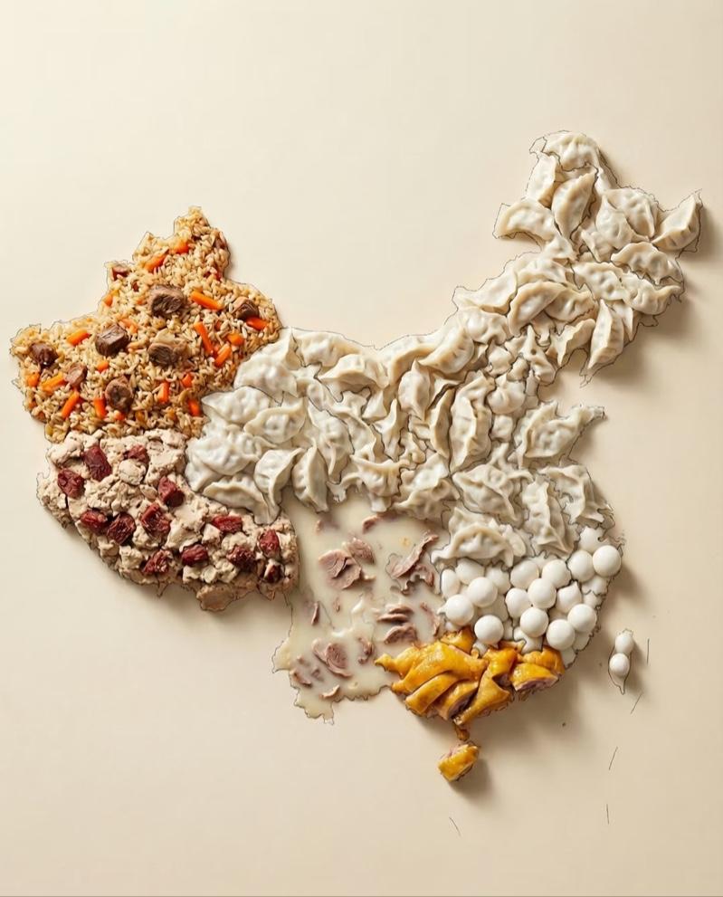 冬至食品地图来了，饺子遥遥领先