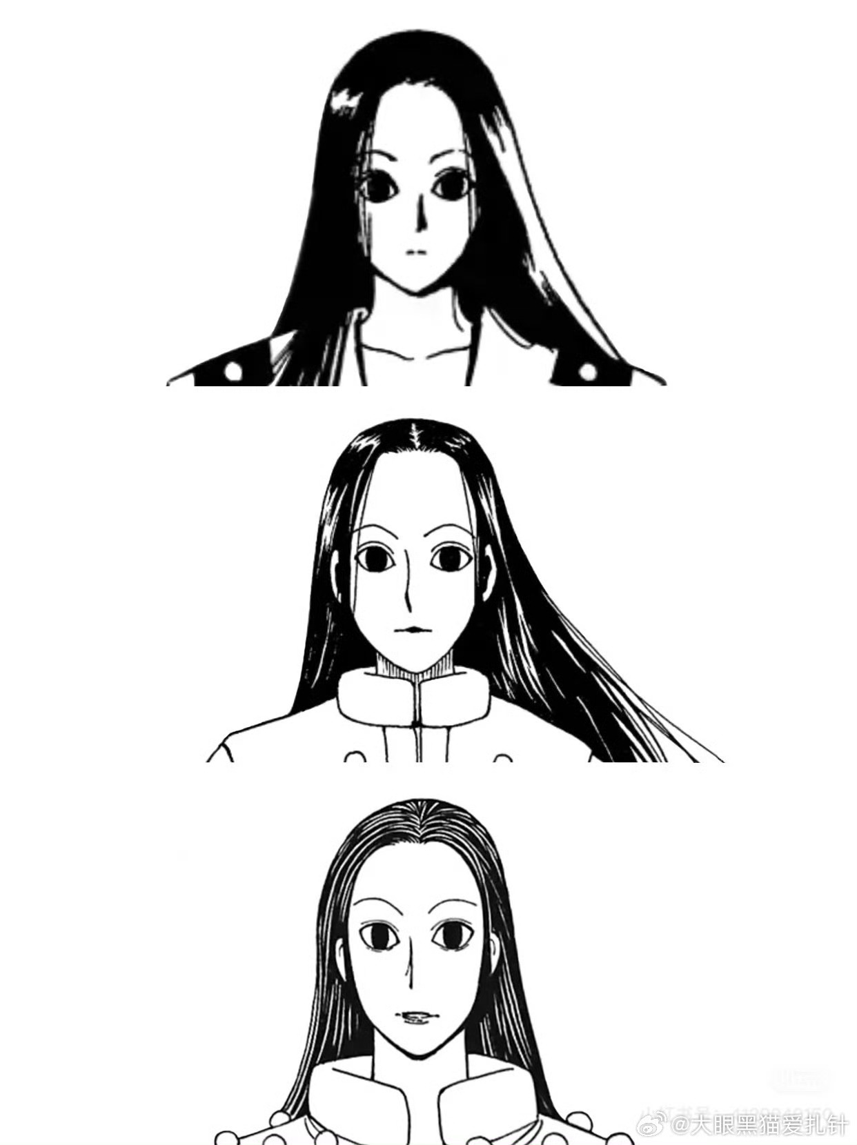 我洗头后三天的头发蓬松程度 洗完当天就贴头皮了