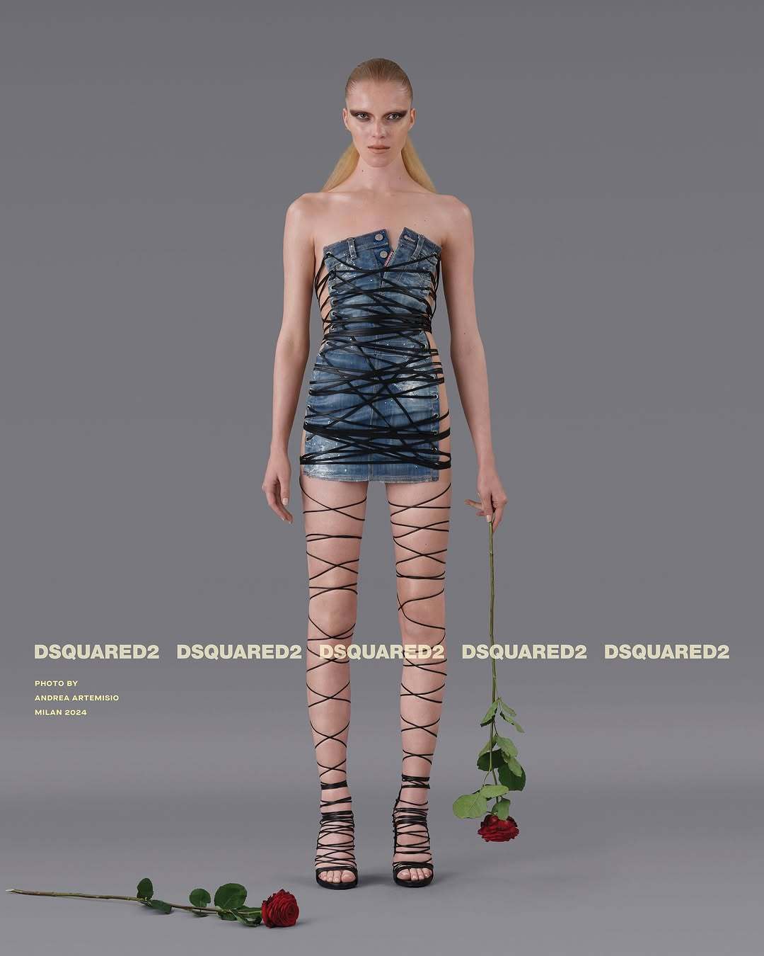 DSQUARED2 S/S 2025 Campaign关于诠释‘平衡’二字的视觉