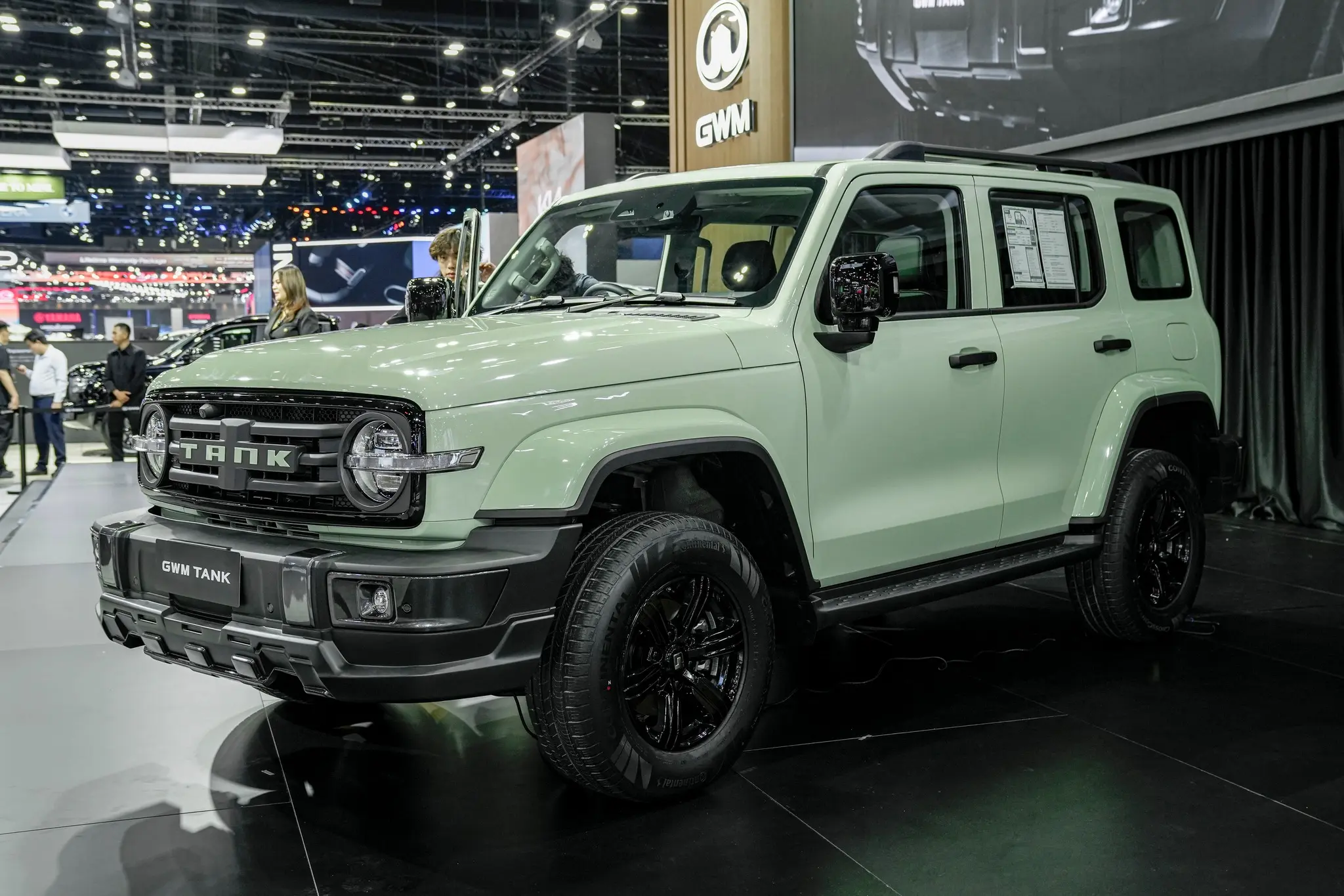 泰兰德市场的限量300台坦克300。GWM TANK 300 Dies...