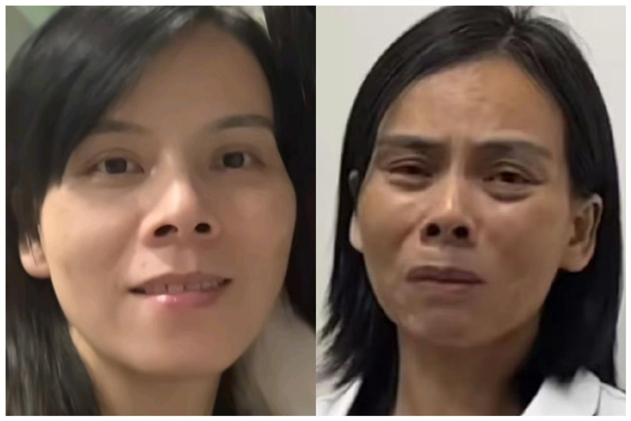 失去女儿前与失去女儿后，优优妈判若两人。
从4月8号到本月15号开庭，这位母亲已