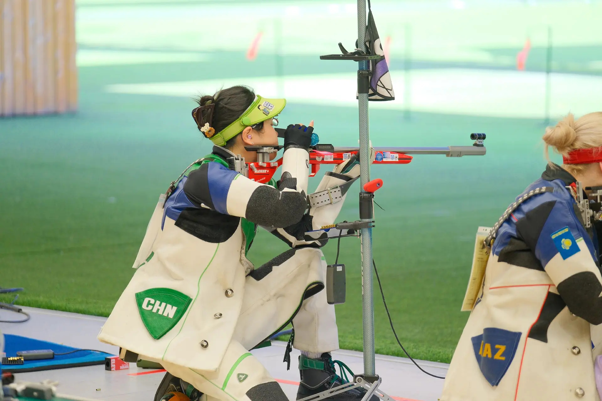 2026射击全项目世界杯中国站（杭州）赛前正式训练 | 女子50米步枪三姿图片来