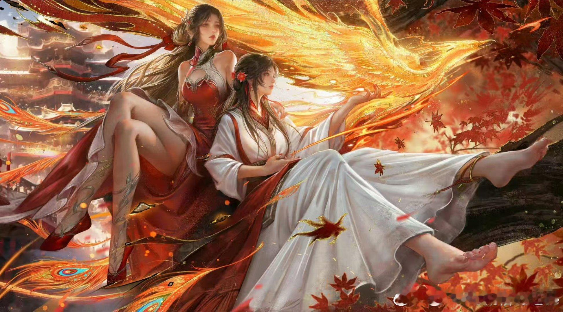 一袭赤衣染相思，千年静待火桑枝。火灵儿纵身陷黑暗迷途，沉沦岁月洪荒，心底的赤诚永