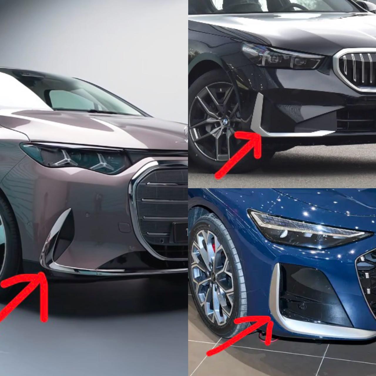 BBA不愧都是德国车企
这个设计语言，我相信设计师应该没有商量吧，如果没有商量，