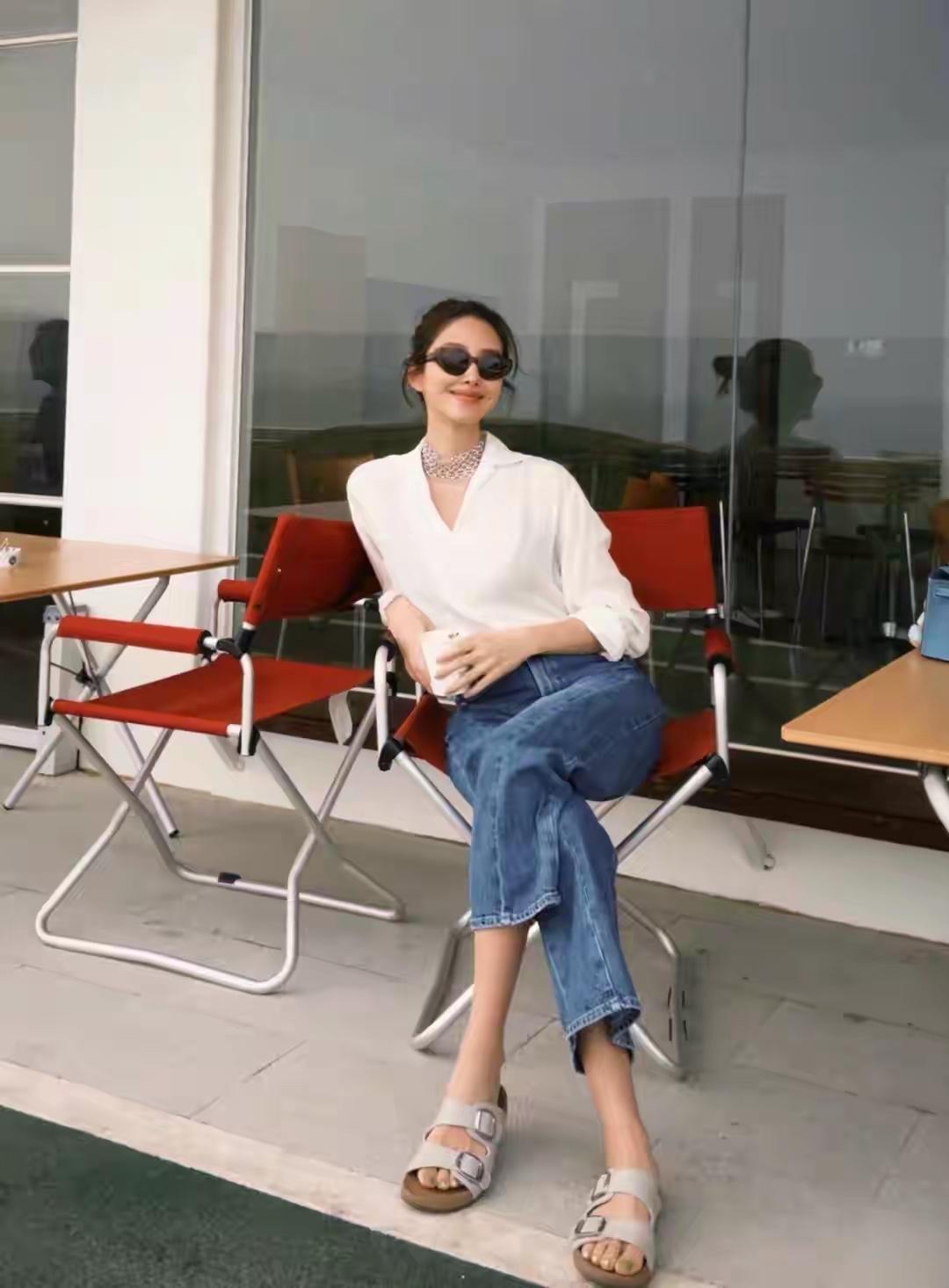 杨采钰真的好漂亮，身材也好