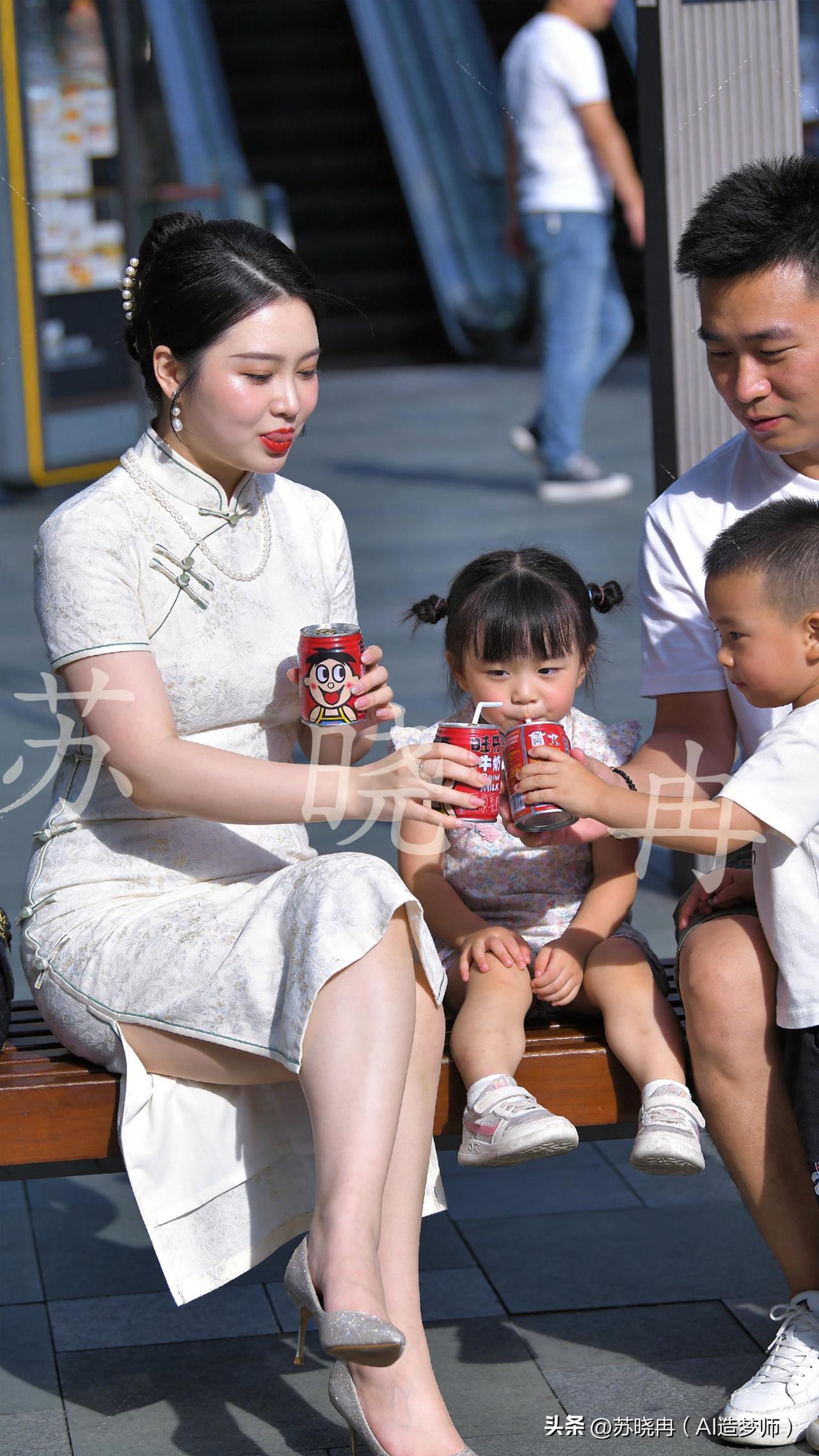 手比脑子快！这哥哥太会疼人了
爸爸拿出三罐饮料，刚分给老婆、闺女和儿子，哥哥就抢