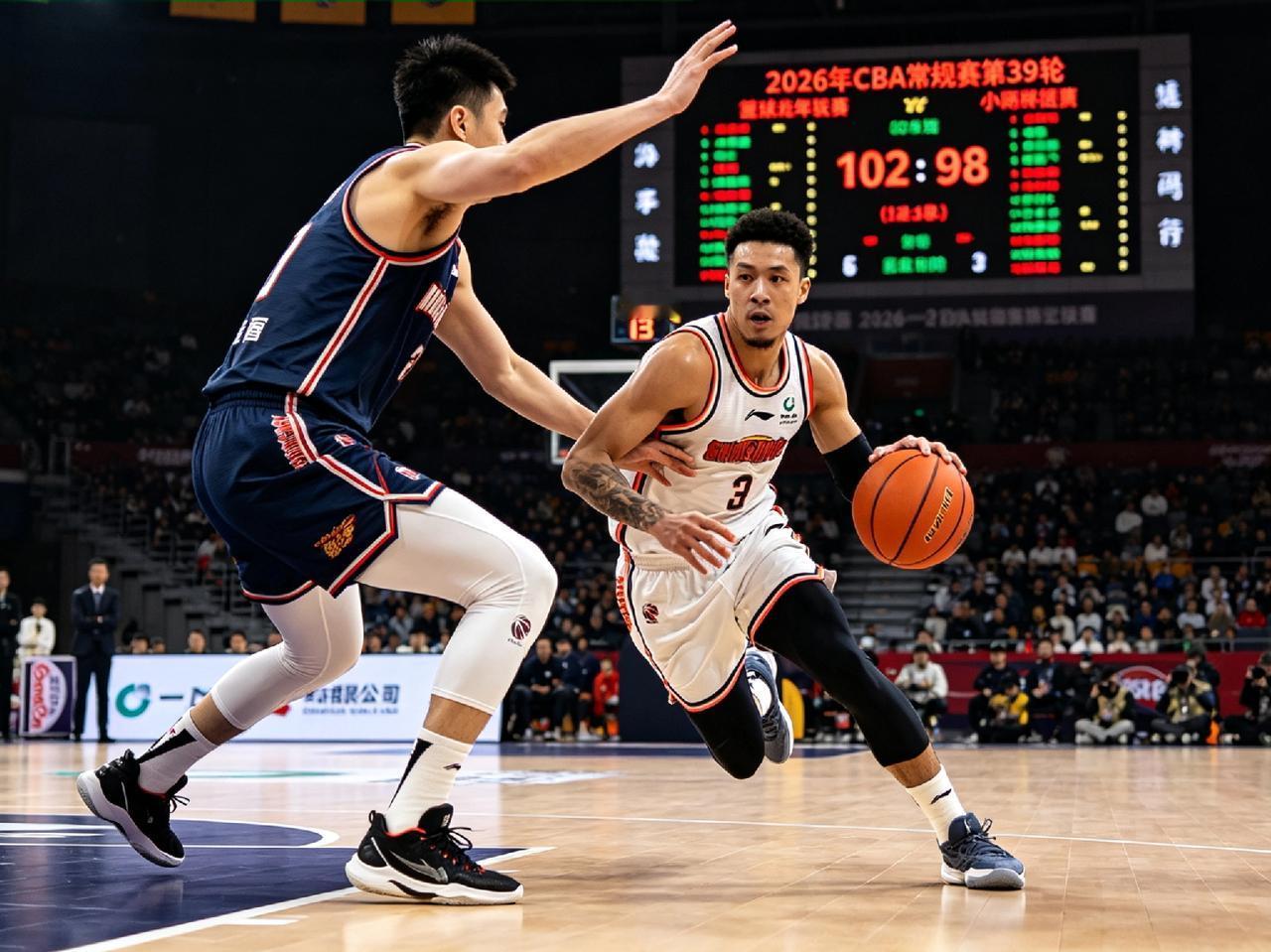 CBA联赛常规赛第39轮综述2026CBA第39轮：上海20连胜领跑，深圳、浙江