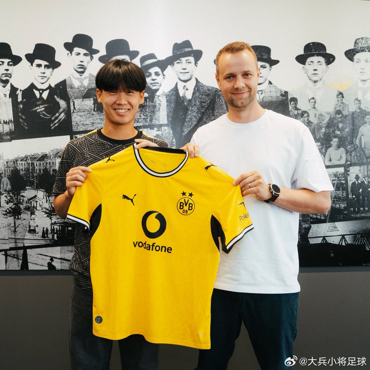 日本足球小将u19日本代表 **山本天翔租借加盟多特蒙德U23**德甲豪门多特蒙