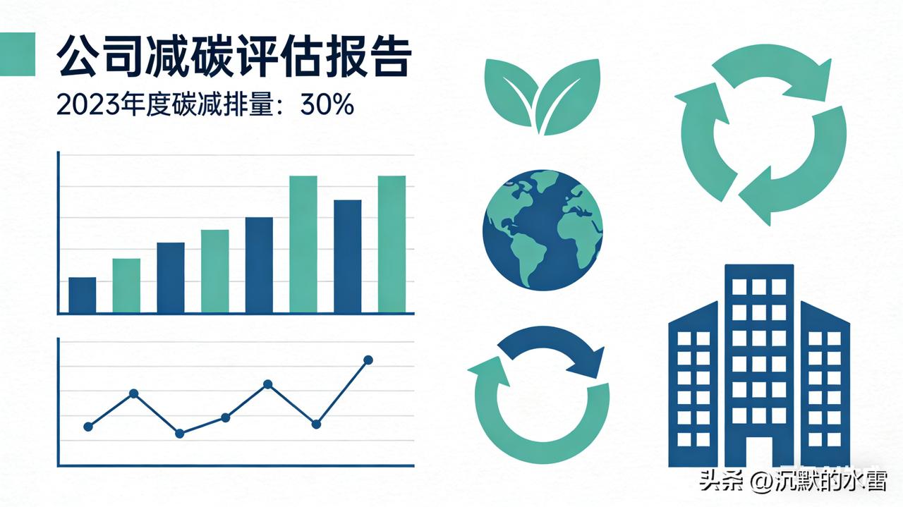 如何评估公司是否有努力减碳? 评估公司是否真在减碳，看3个硬指标就行，简单直接：