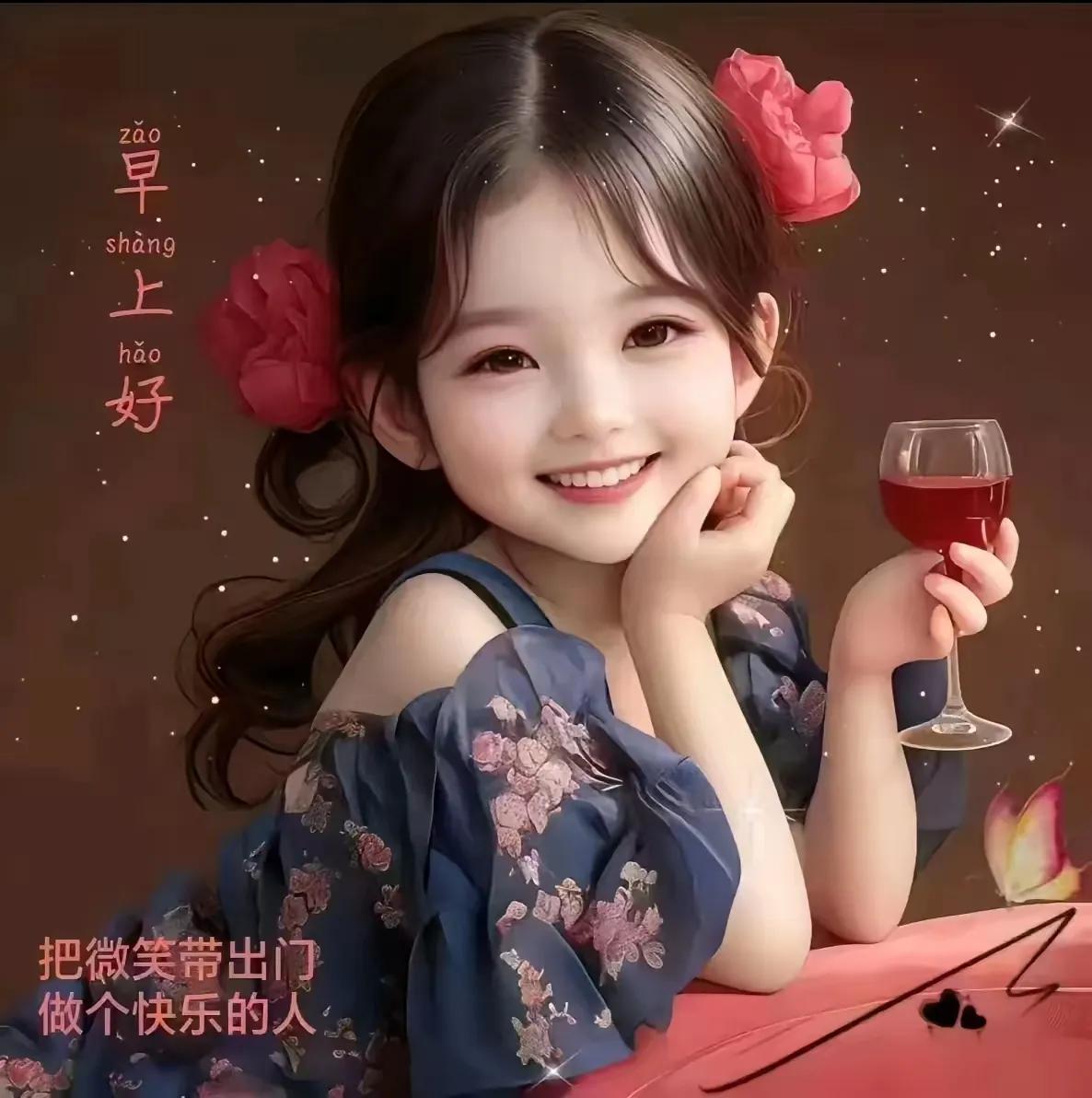 早上一杯红酒，开启美好一天！🌹🍷