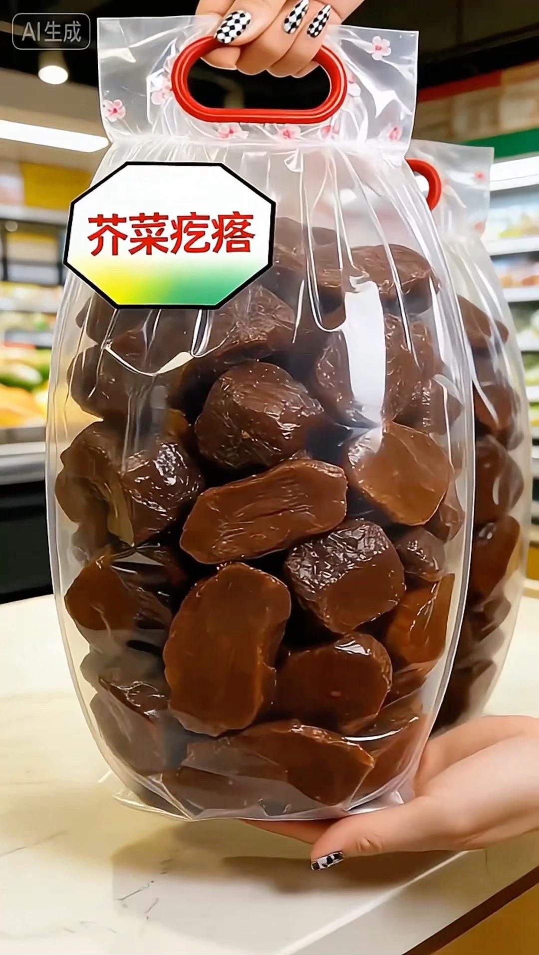 芥菜疙瘩咸菜下饭菜腌菜家常菜