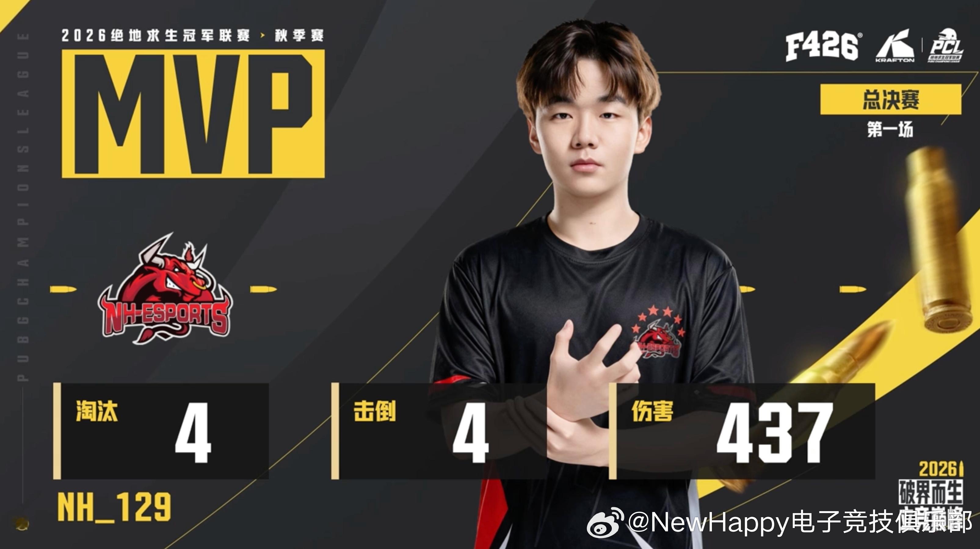 【NewHappy赛事速报】PCL秋季赛季后赛D1MATCH 1排名3     