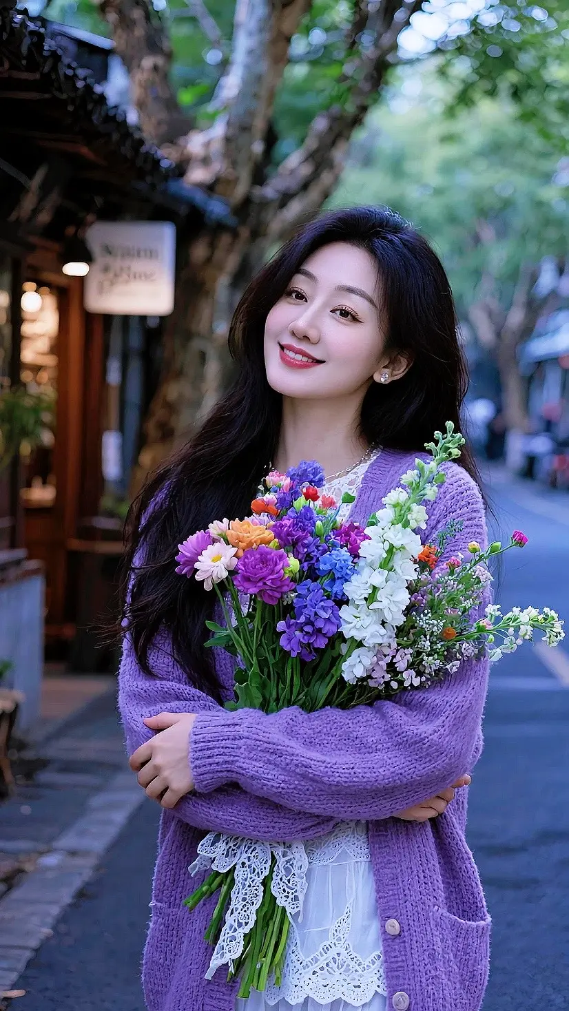 AI春日街景照 ai创作 伙伴计划广告分成玩法达人