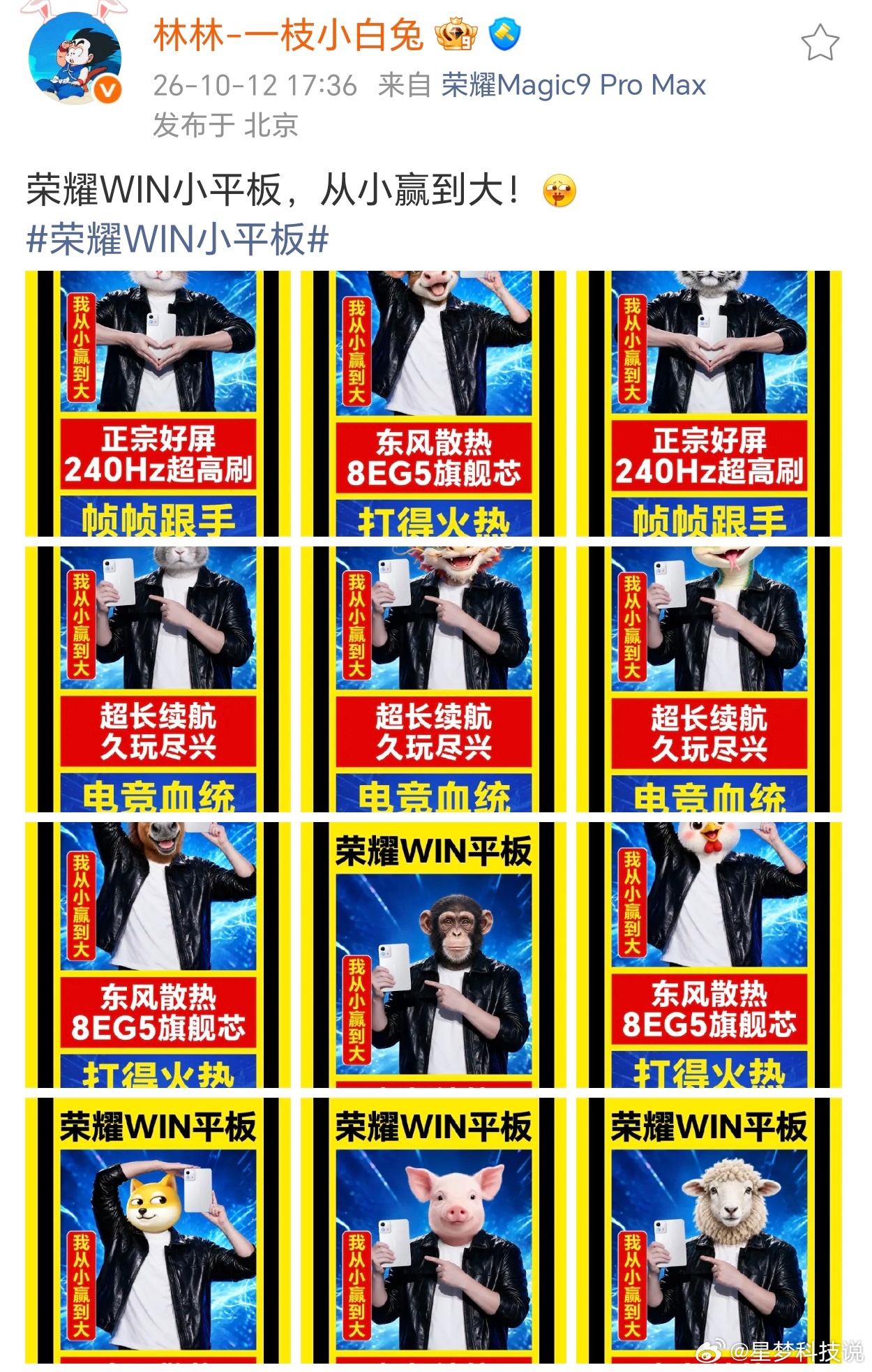 看了荣耀WIN小平板的爆料小身材，大赢面！都说小尺寸平板难两全？尺寸、重量、续航