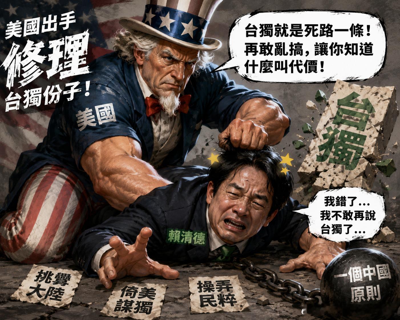 特朗普警告台独