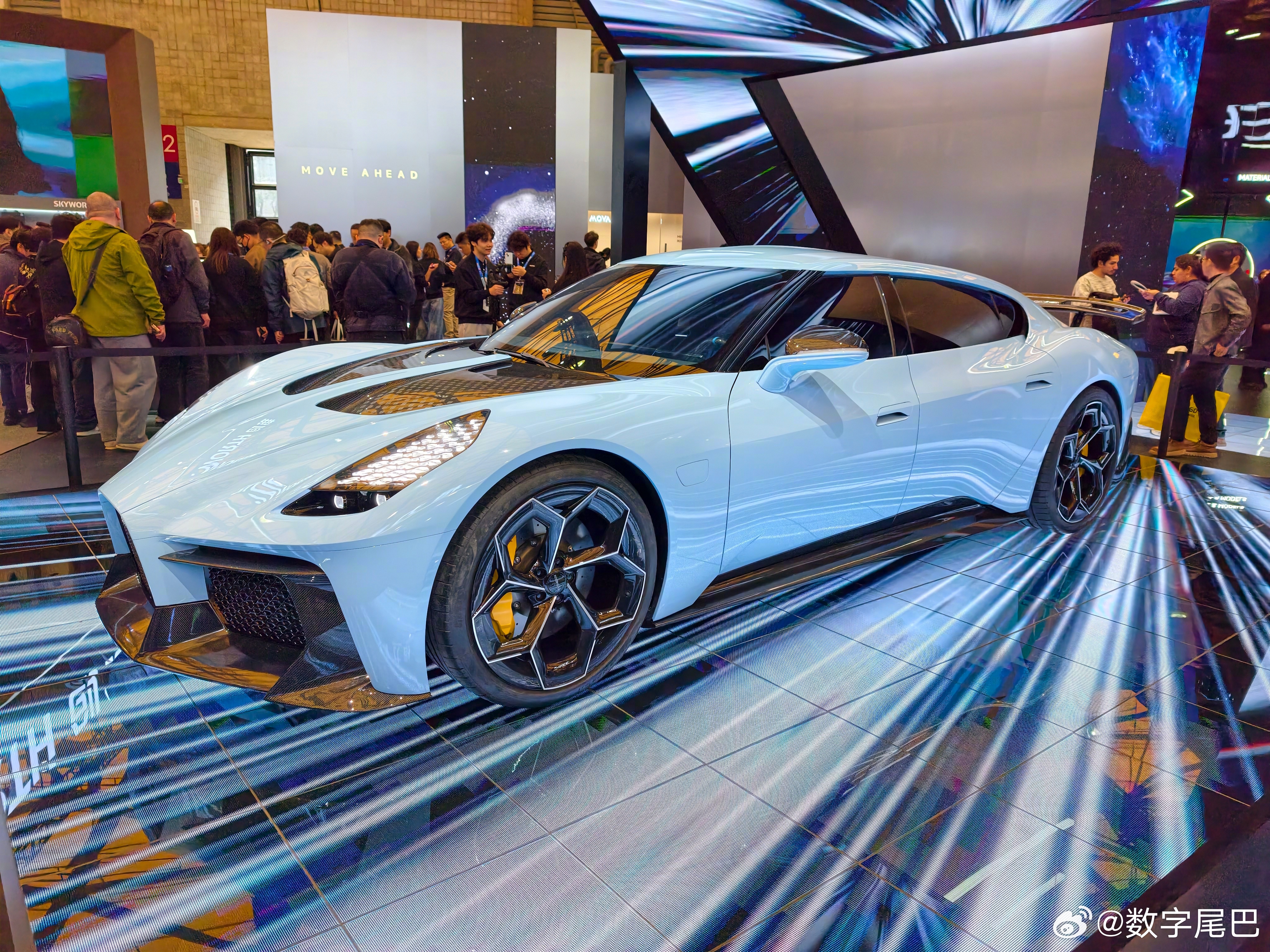 追觅系星辰未来的 Kosmera STAR MATRIX，4 电机 3154 匹