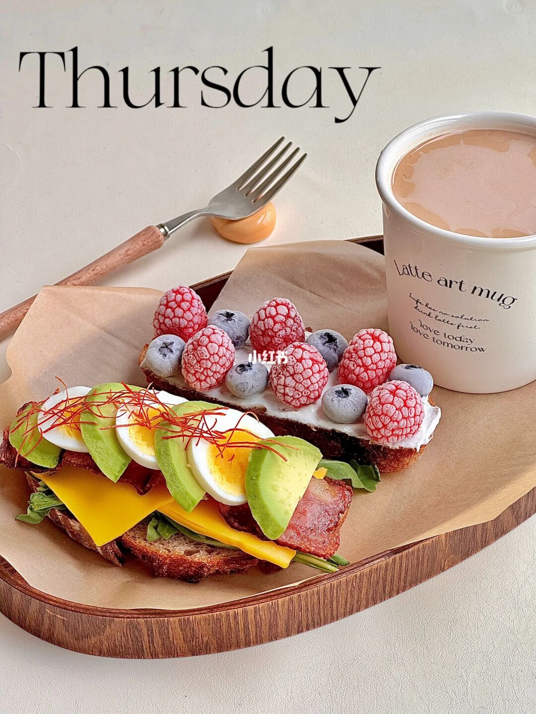 ✨元气早餐｜料多多的双拼欧包三明治🥪