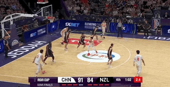 廖三宁锁定胜局！！！！中国男篮vs新西兰男篮 ​​​