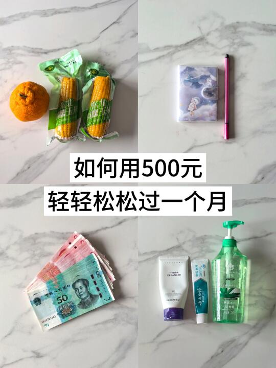极简生活 | 一个月500元，过得也很好