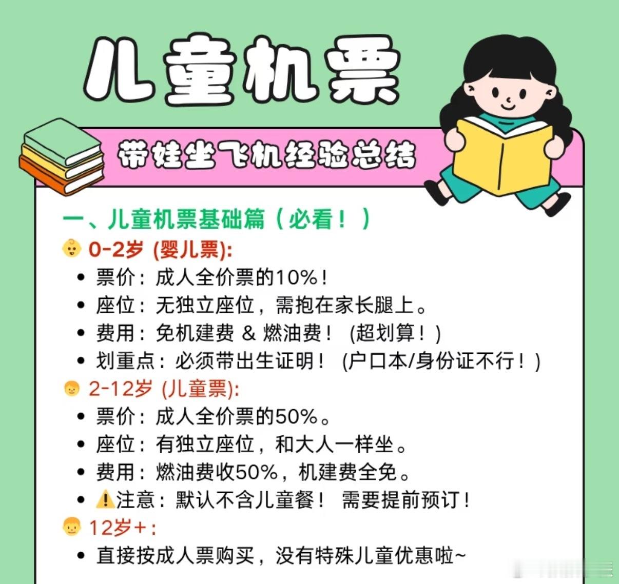 感觉无论是高铁儿童票还是飞机儿童票收费标准都是合理的[思考] ​​​