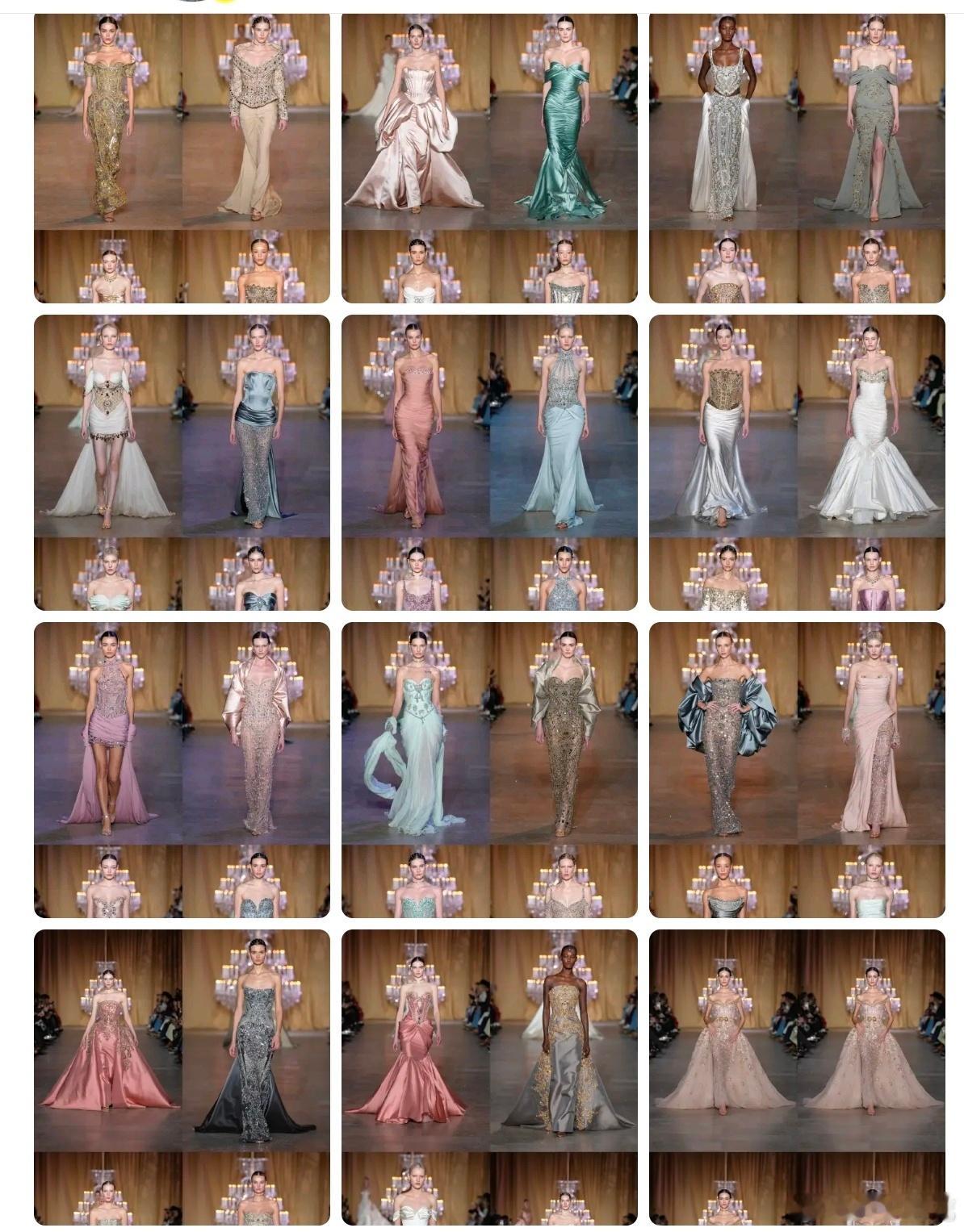 Zuhair Murad 2026春夏高定，从头美到尾的一季❤️巴黎高定时装周