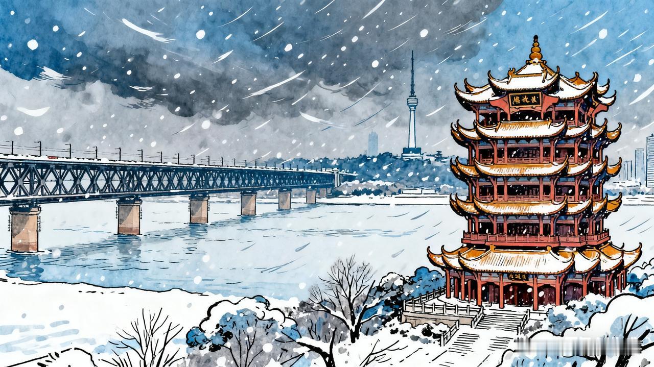 武汉市正处于今年冬季的第一轮强烈寒潮之中。从11月16日晚到18日，气温将急剧下