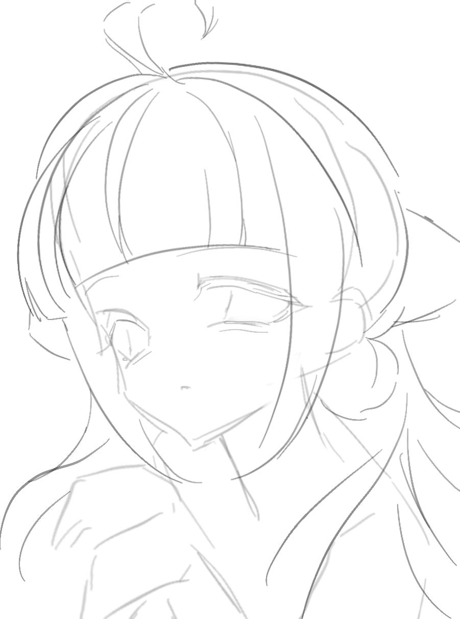 用一种东西来形容我的画风吧~