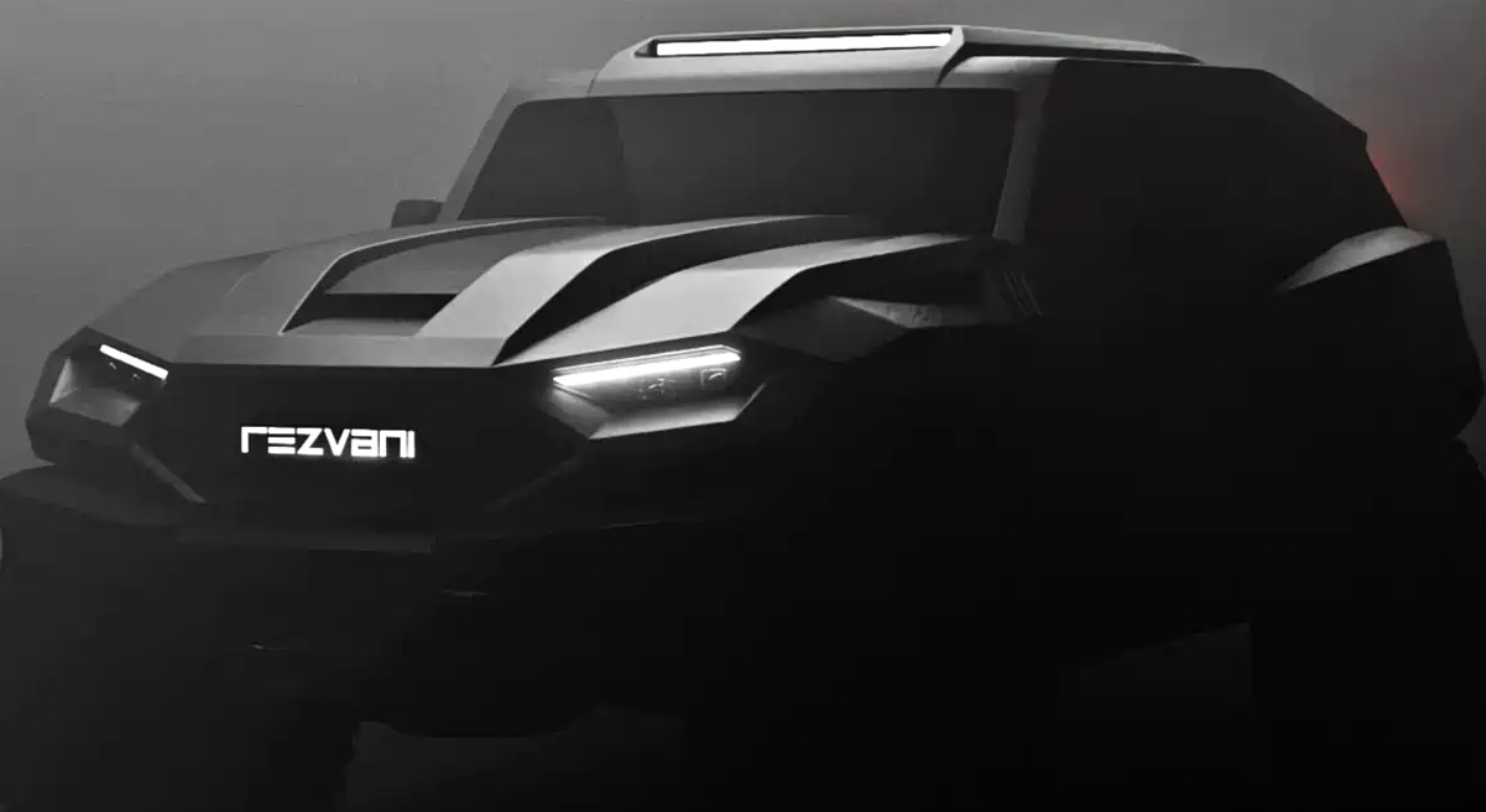 全新Rezvani Tank预告图来了，造型够硬核大v聊车