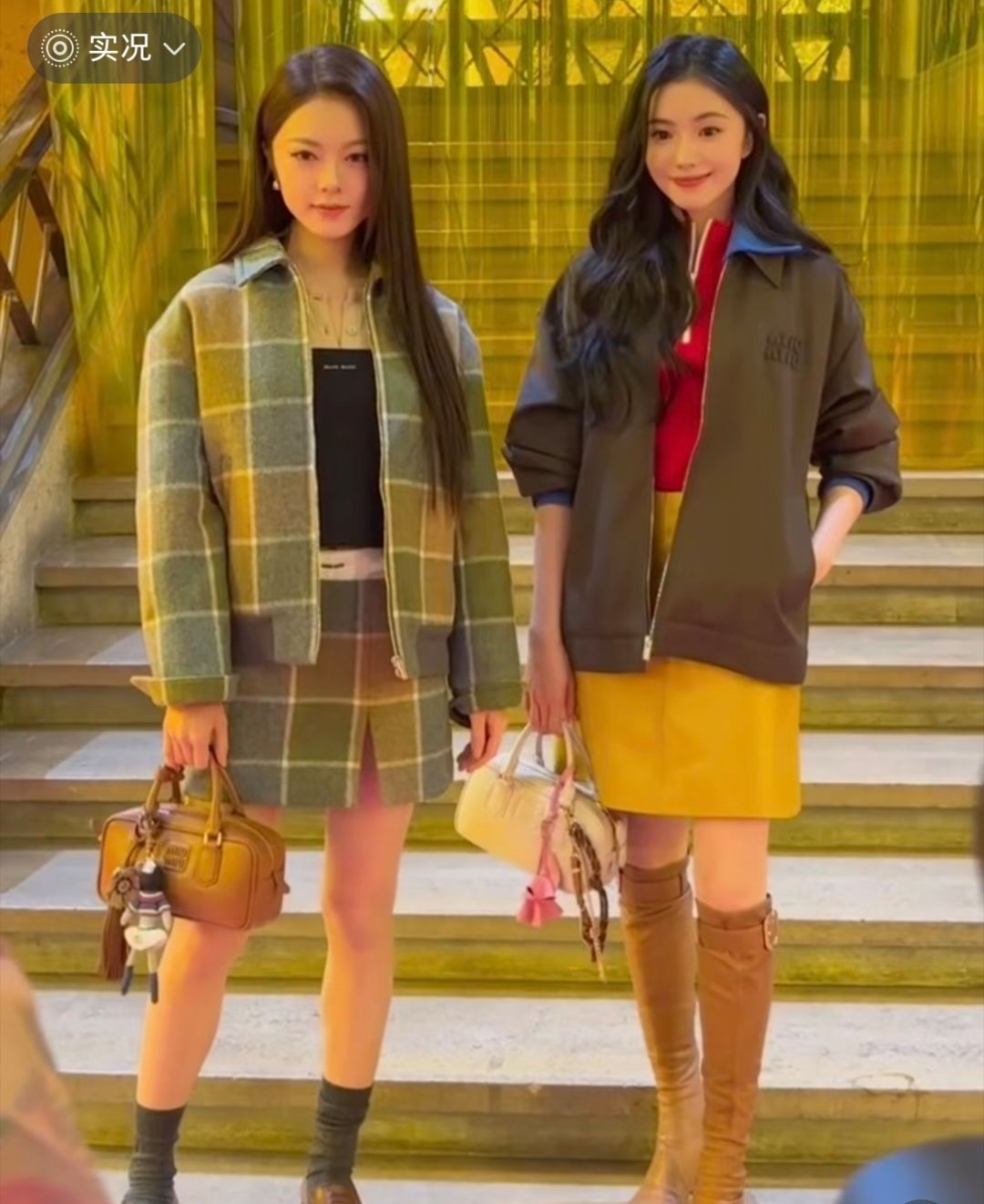 同样是代言人，赵今麦和刘浩存的身材相差很大 