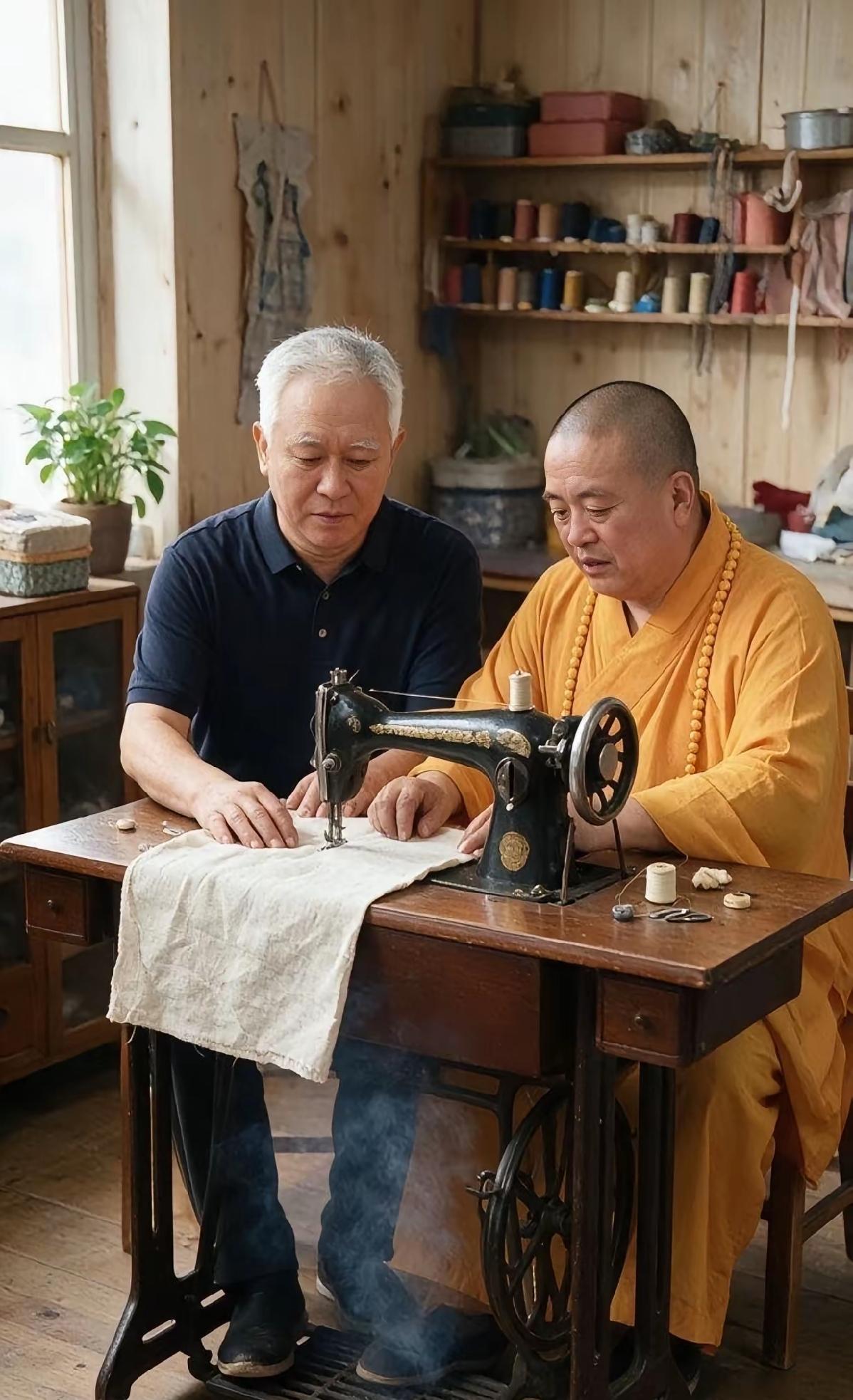 老乡见老乡，
两眼泪汪汪。
