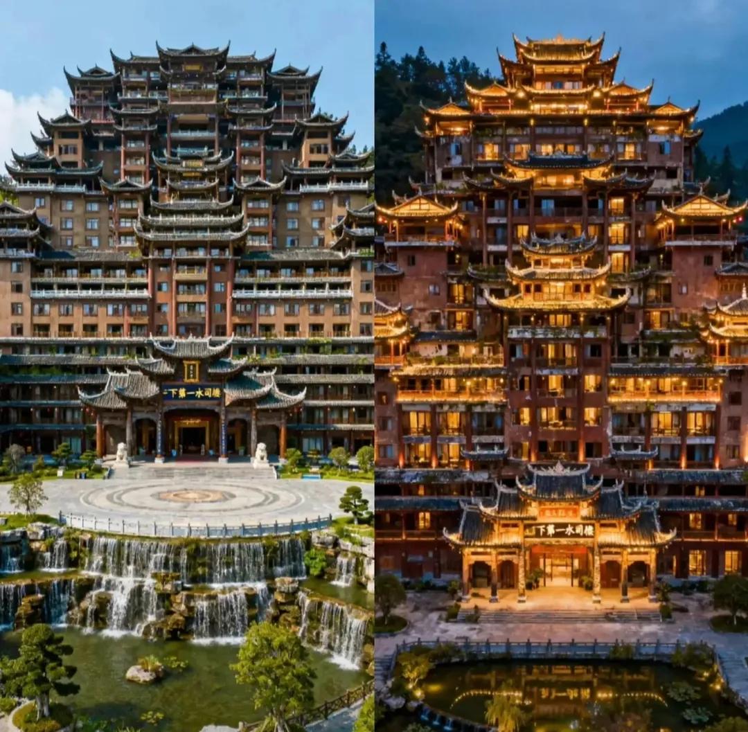 这下好了，
不止贵州，全国都知道了！
没想到，2亿烂尾楼“天下第一水司楼”变身为
