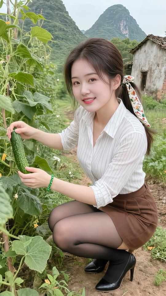 来农村做客，请你吃大锅饭，回忆童年的味道。我的乡村生活 山里姑娘 清纯甜美