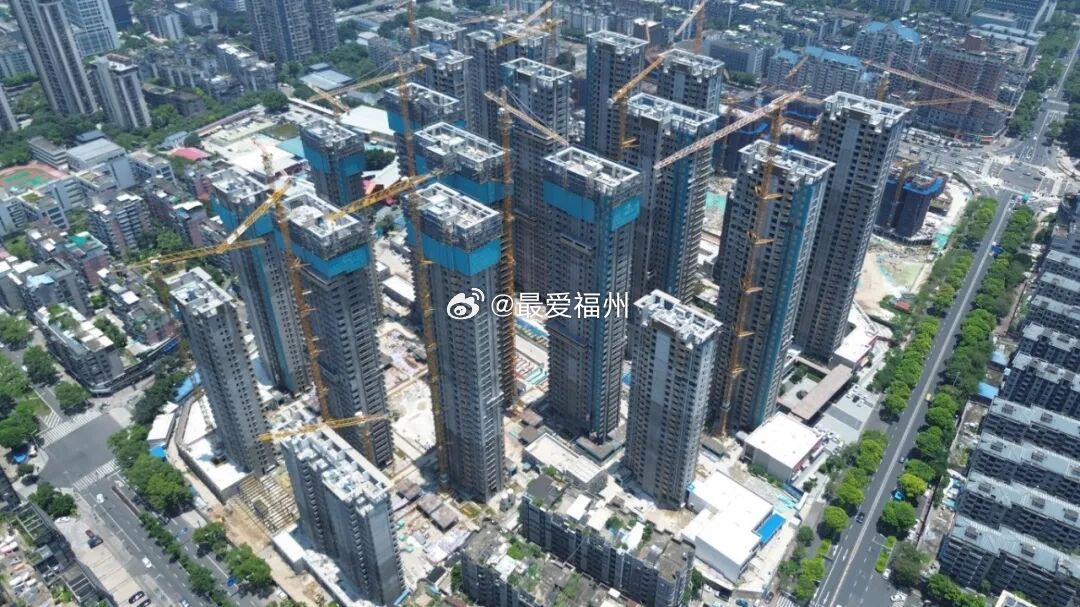 榕发晋安南湖地块 超高楼宇鳞次栉比拔地而起 