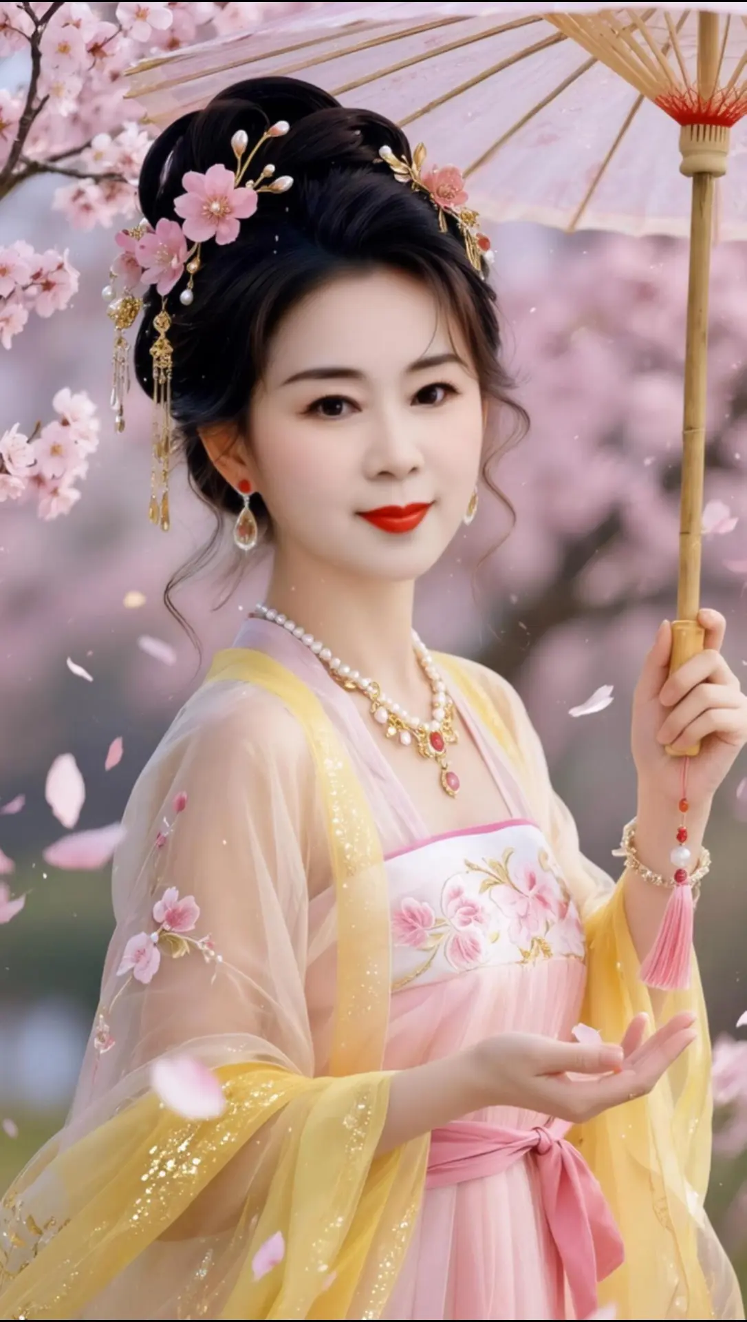 AI桃林古风写真 随变ai随便玩