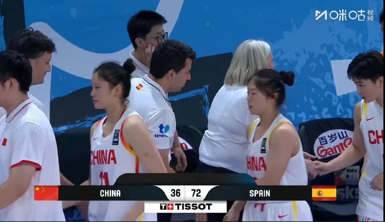 一言难尽！中国U17女篮36-72惨败西班牙U17女篮！
 
孙晗昀：上场24分