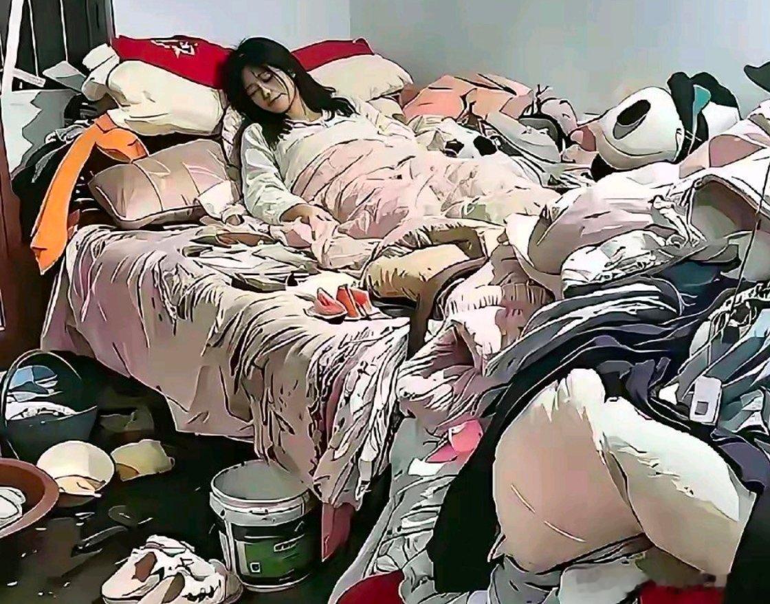 看着这一地...，谁能说出这个人的优点 ​​​