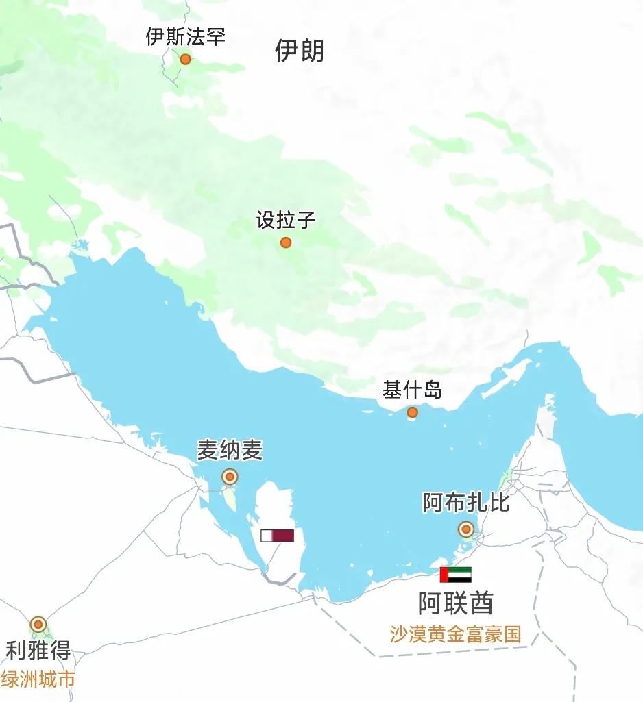 伊朗轰炸美国约旦军事基地后，美国动用了巴林导弹弹道八轰炸了伊朗波斯湾多个沿海城市